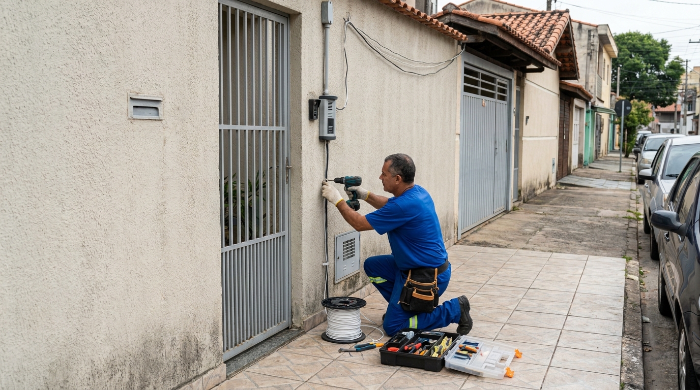 Instalação em Condomínios em Bragança Paulista‑SP
