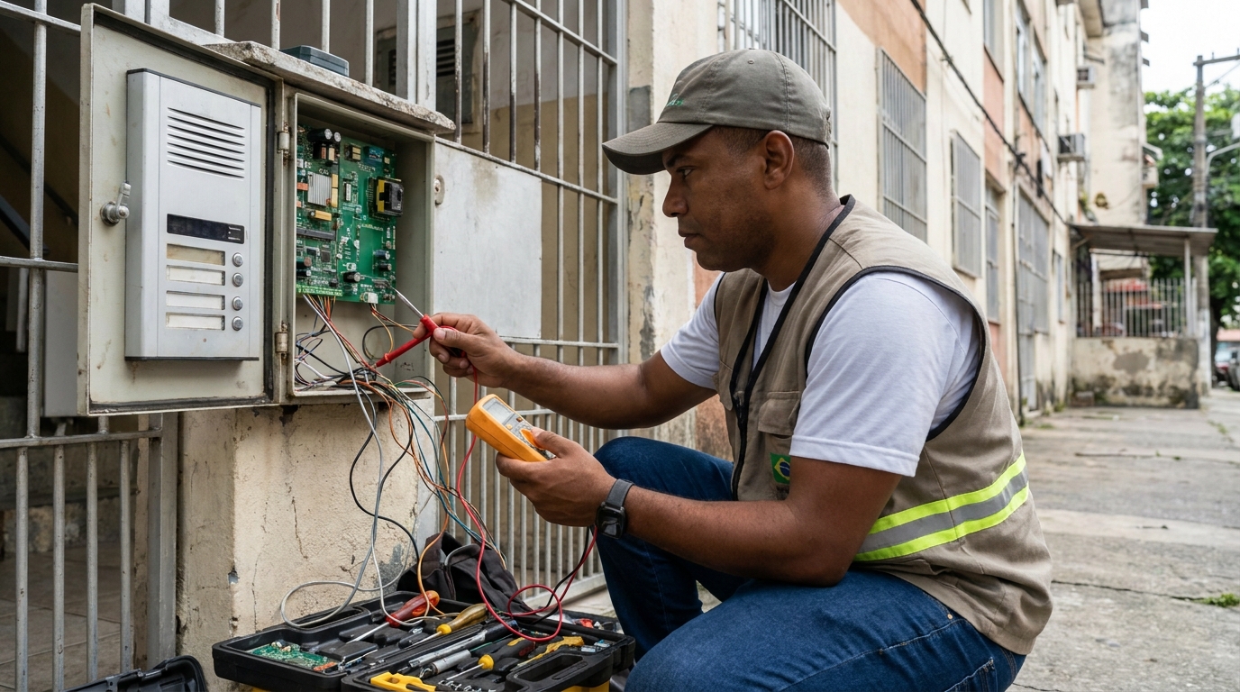 Reparo de Placa e Campainha em Bragança Paulista‑SP